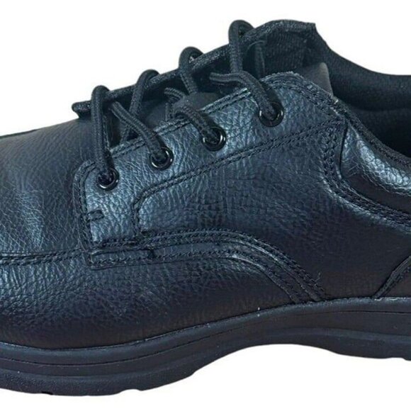 Perry Ellisc Men's Size 10 Work Shoes Portfolio Eldridge Black Lace Up Comfort - Picture 3 of 10